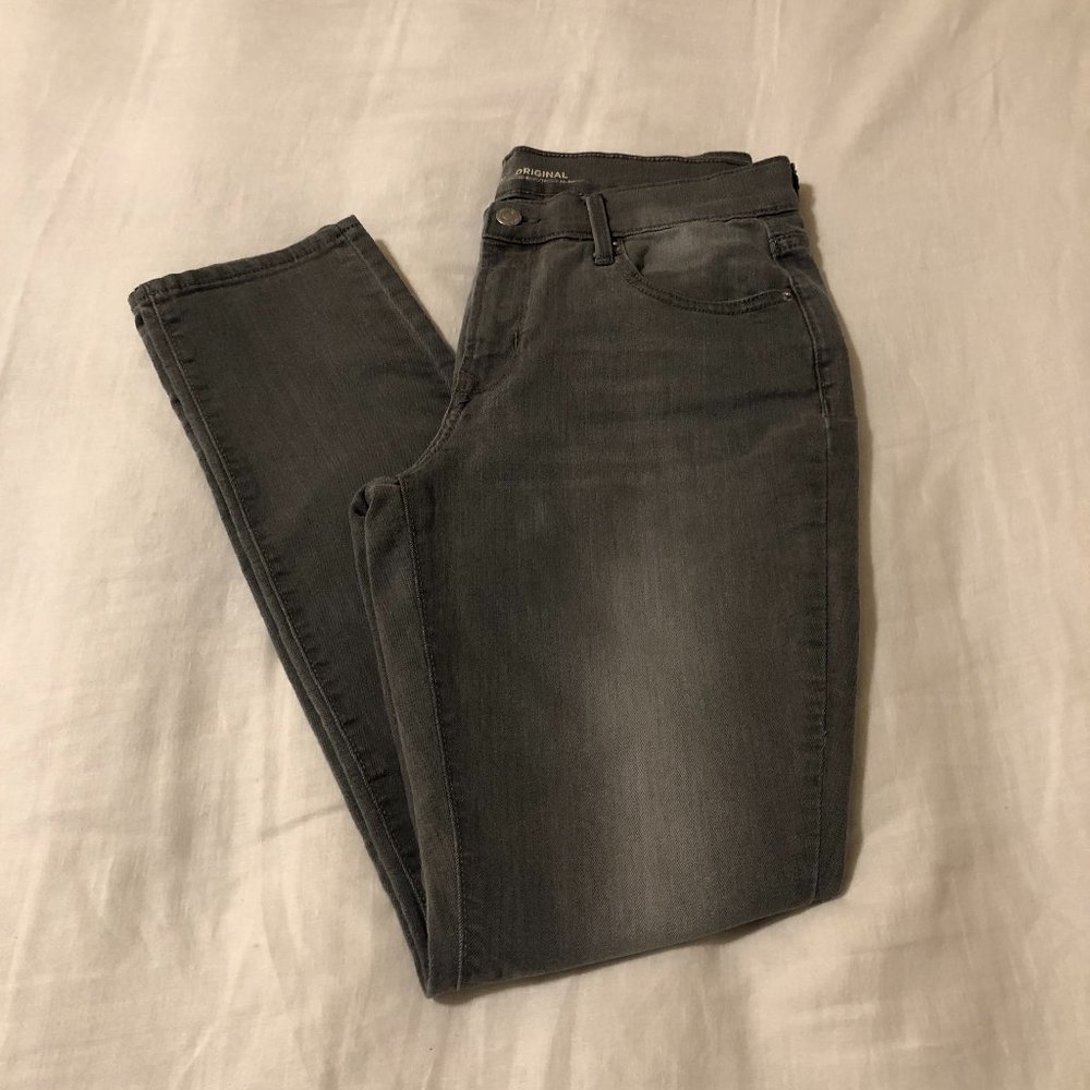 CLEARANCE Old Navy Original Mid Rise Gray Skinny Stretch Jeans